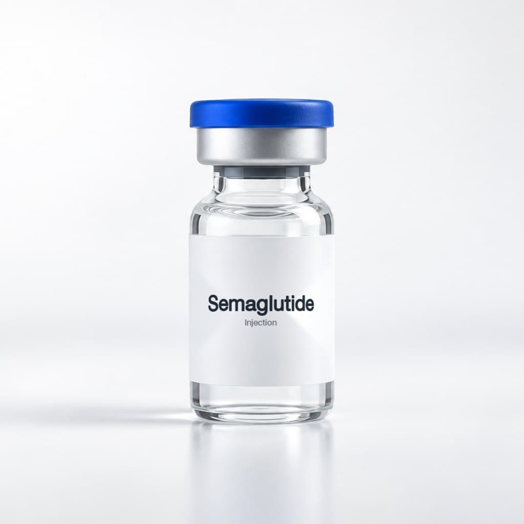 Compounded semaglutide vial